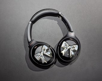 ヘッドホン BOW カバー - Sony XM4 XM5 アクセサリー、AirPods Max