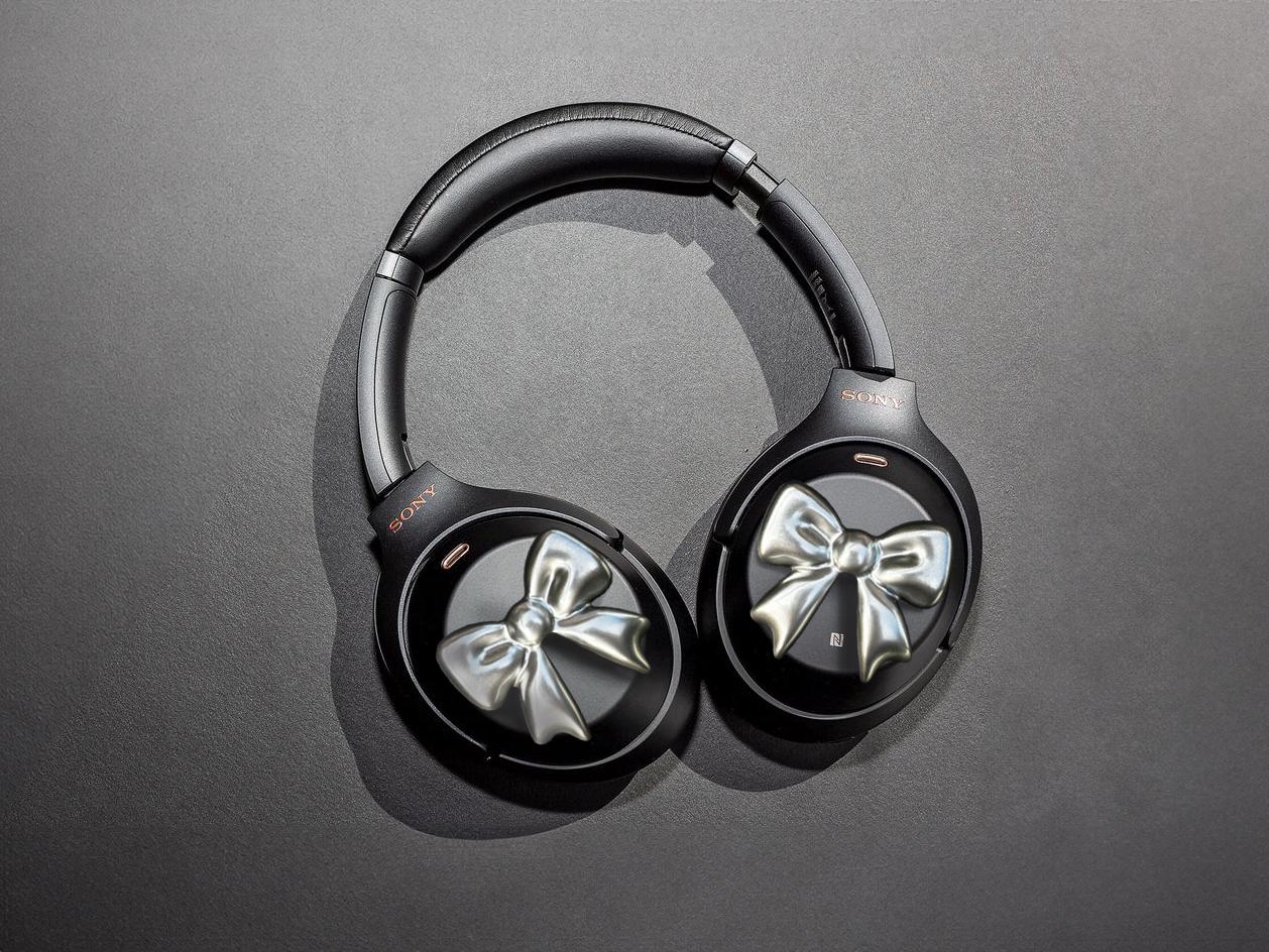 ヘッドホン BOW カバー - Sony XM4 XM5 アクセサリー、AirPods Max