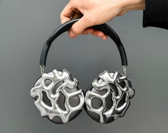 AirPods MAX用カバー　Y2K　骨型 Airpods Max Cover Yeezy, AirPod Max Attachment Y2K, Unique Gamer