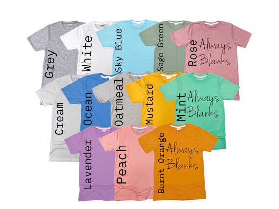 blank polyester shirts