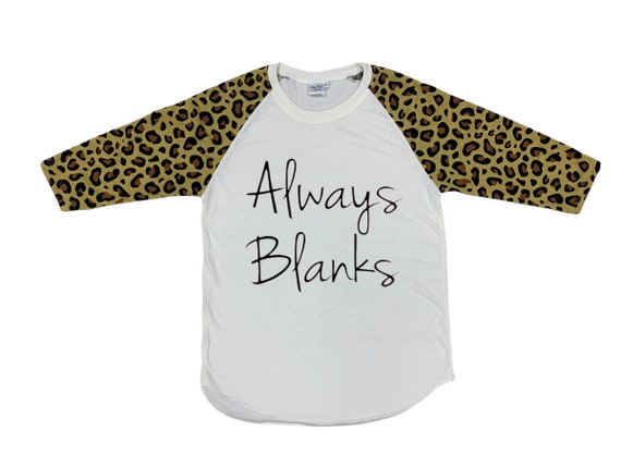polyester raglans for sublimation