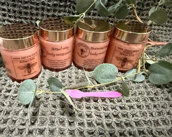 Tallow Based Body Moisturizer: 4 different variations to choose from