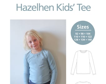 Hazelhen キッズ T シャツ - 英語 + Svenska