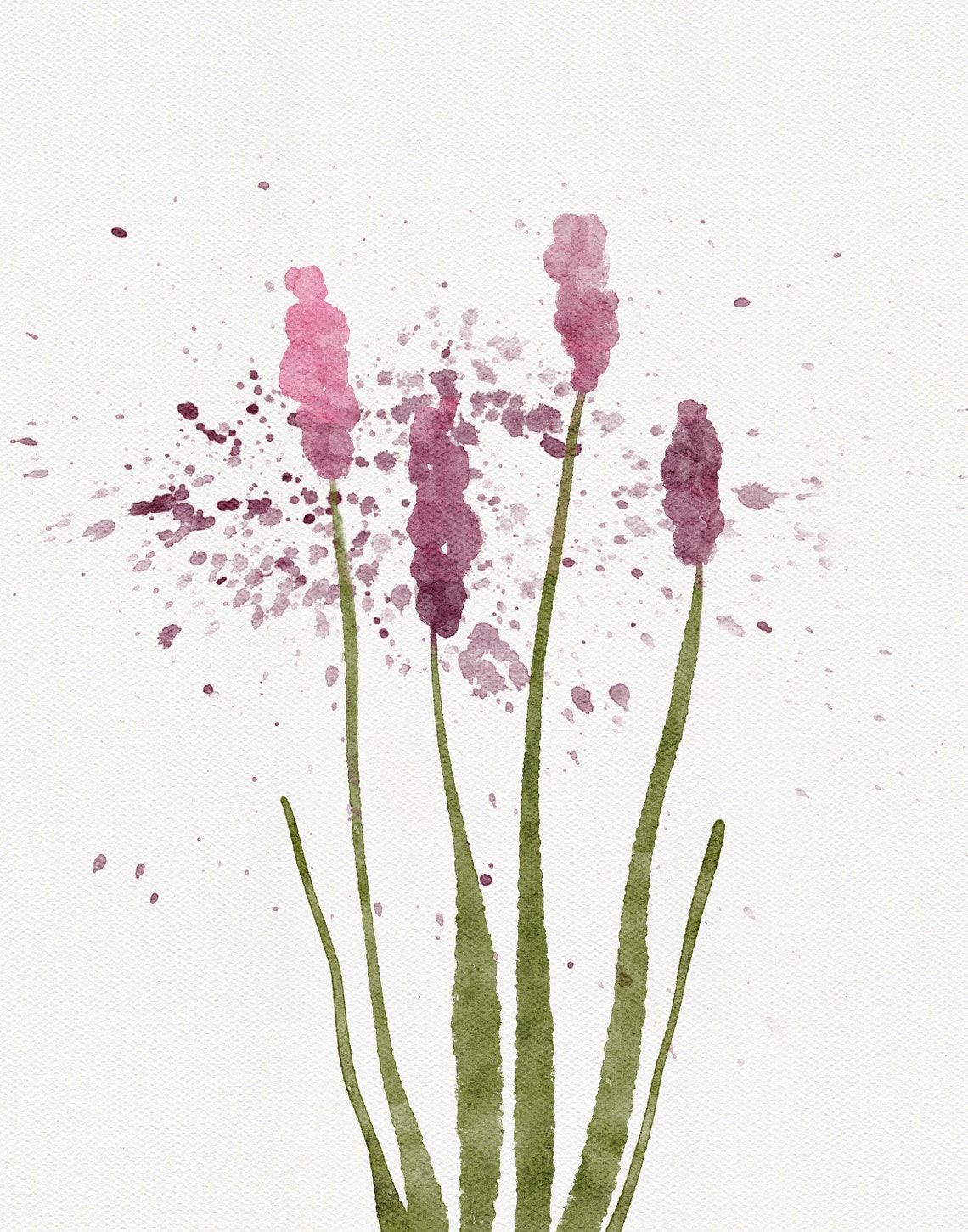 Minimalist Flowers Prints Set of 3 Printable Gallery Wall Art - Etsy