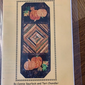 Table Top Harvest Table Runner Pattern