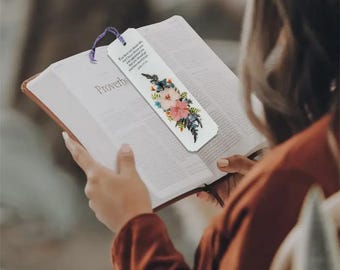 Artisan-Hand-Pressed Flowers • Rocky Mountain Pacific Northwest • Handcrafted Real Flower Bookmarks with Purple Tassel– Set of 12 (BKV-88)