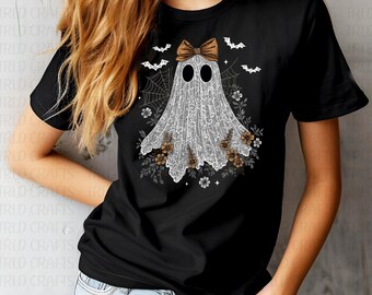 Halloween Lace Ghost digitale png-download