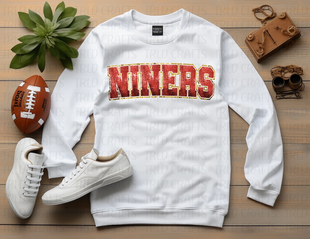 Niners Gold Color Niners Faux Sequin Glitter PNG Digital Download - Etsy