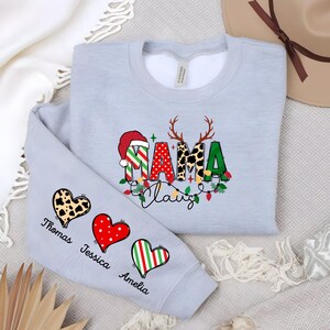 Mama Claus Sweatshirt, Merry Christmas Sweatshirt, Christmas Shirt, Christmas Sweatshirt, Christmas Gift For Mama, Christmas Mama Sweatshirt