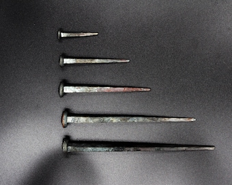 Blacksmith Forged metal Nails for any DIY project | Wrought iron | Blacksmith made | Different sizes |