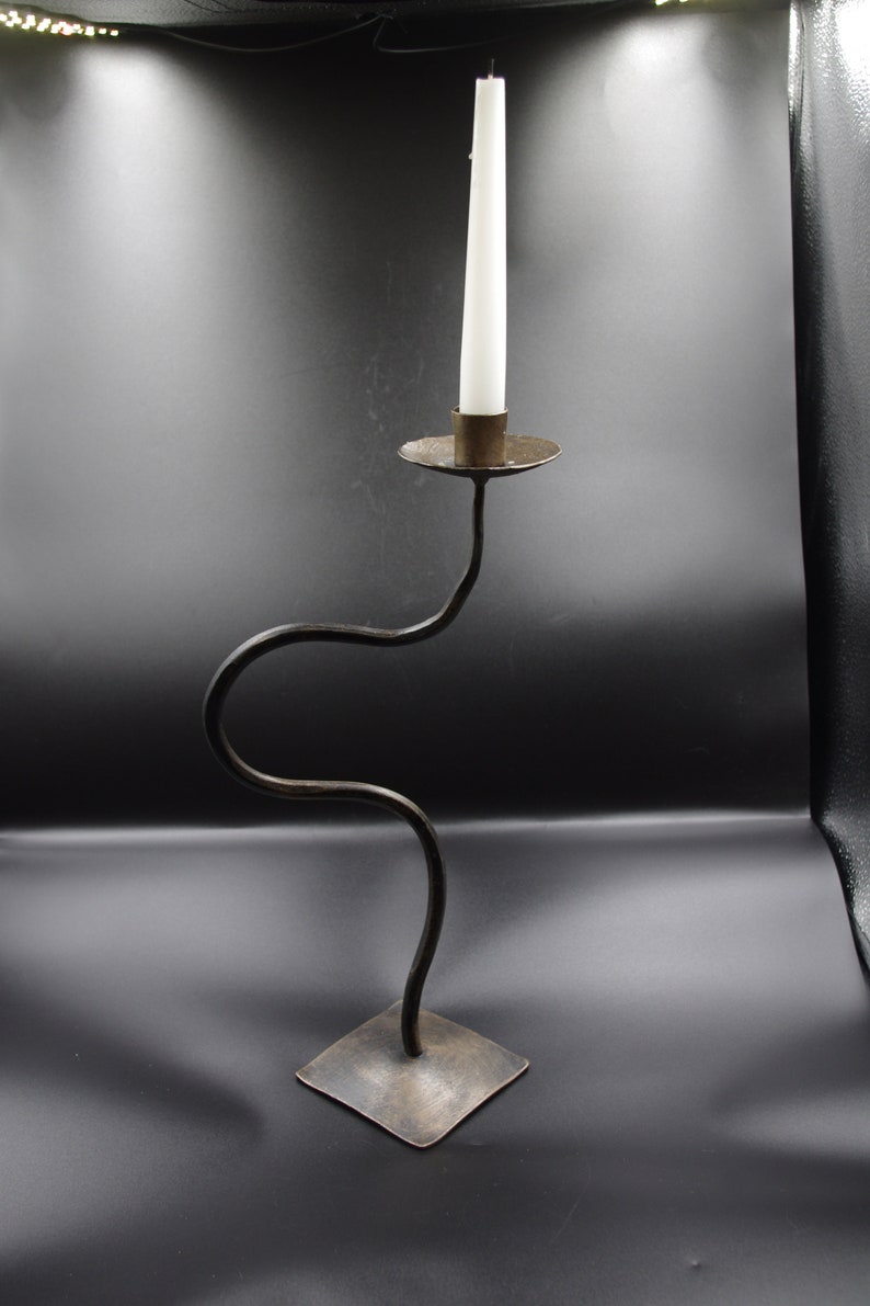 Rustic candelabro | Home Decor | Candle holder | Blacksmith made | Iron Gift | Wedding Anniversary | wrought metal | Custom made | Wrought Iron Gifts | Birthdays gift | Forged candlestick| Personalized Gifts | Metal art interior | Beautiful house