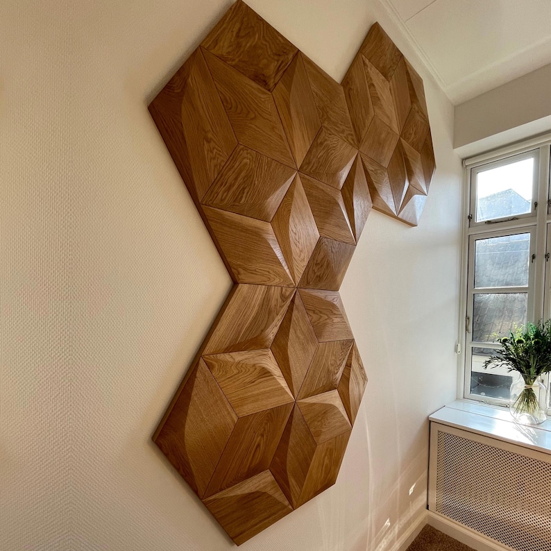 Wood Slat Wall Panel Wood Wall Panel 3D Wall Panels Aesthetic Room ...