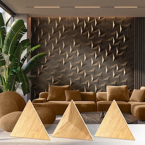 2x 2D + 3D Wall Panels Textured Wall Panels Wood Accent Wall Walnut Wall Panels Wood Wall Panel Wood Wall Panels