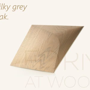 3D houten wandpaneel, houten mozaïektegel, muuraccentdecor - CARO PLUS SILKY GREY OAK