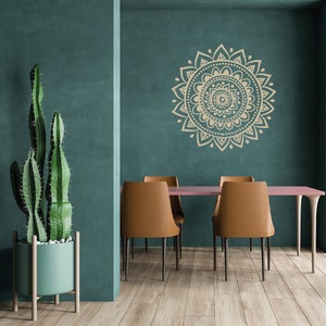 Wall Decal "Mandala" Wall sticker in 30 colors and 3 sizes (M01)