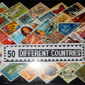 1000 Different World Stamps From Foreign Countries Rare Collection Pack ...
