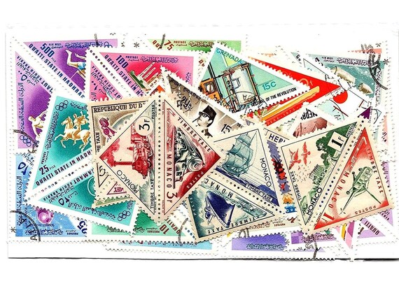 海外の様々な世界の切手1000枚 希少コレクションパック - Etsy 日本