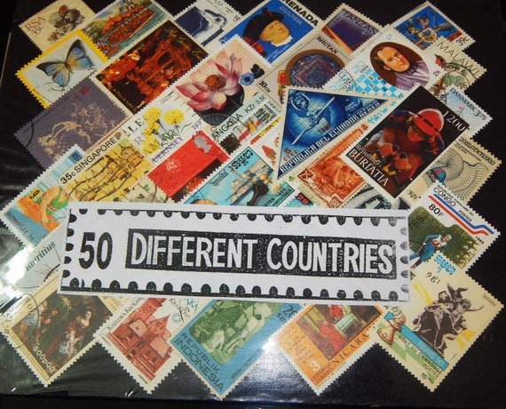 Lot De 1000 Timbres Du Monde Entier - 100 Pays Différents Pour Collectionneurs, Timbres Divers Et Authentiques
