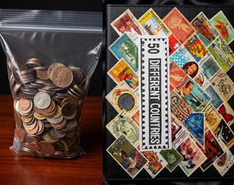 世界のコインコレクション：外国コイン10枚セット（混合額面） - Etsy 日本