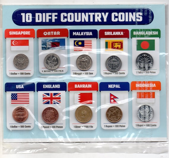 Lot 10 PCS Different Africa Coins From 10 African Countries Pack