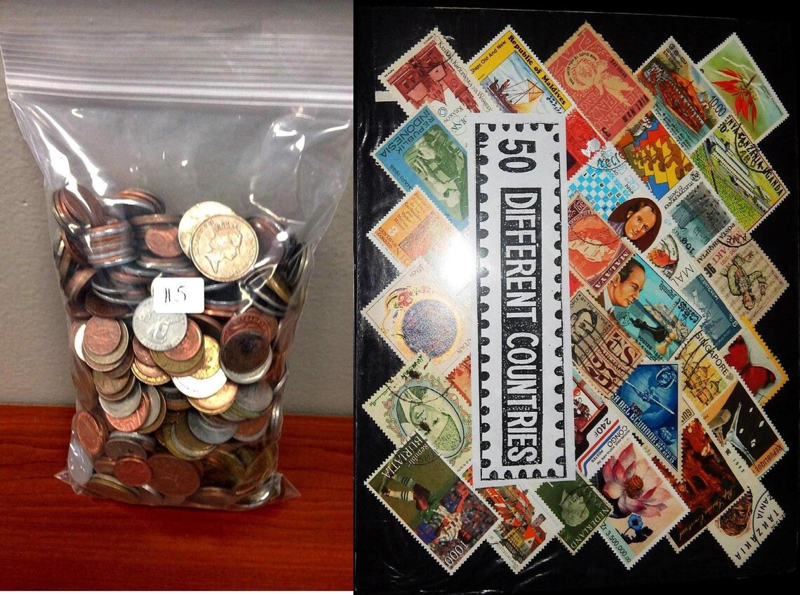 50PCS Different Countries World stamps Lot 50 Countries Etsy