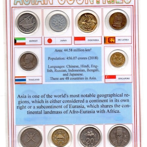 100 Coins From 100 Countries World Coin Collection Lot With Album ...