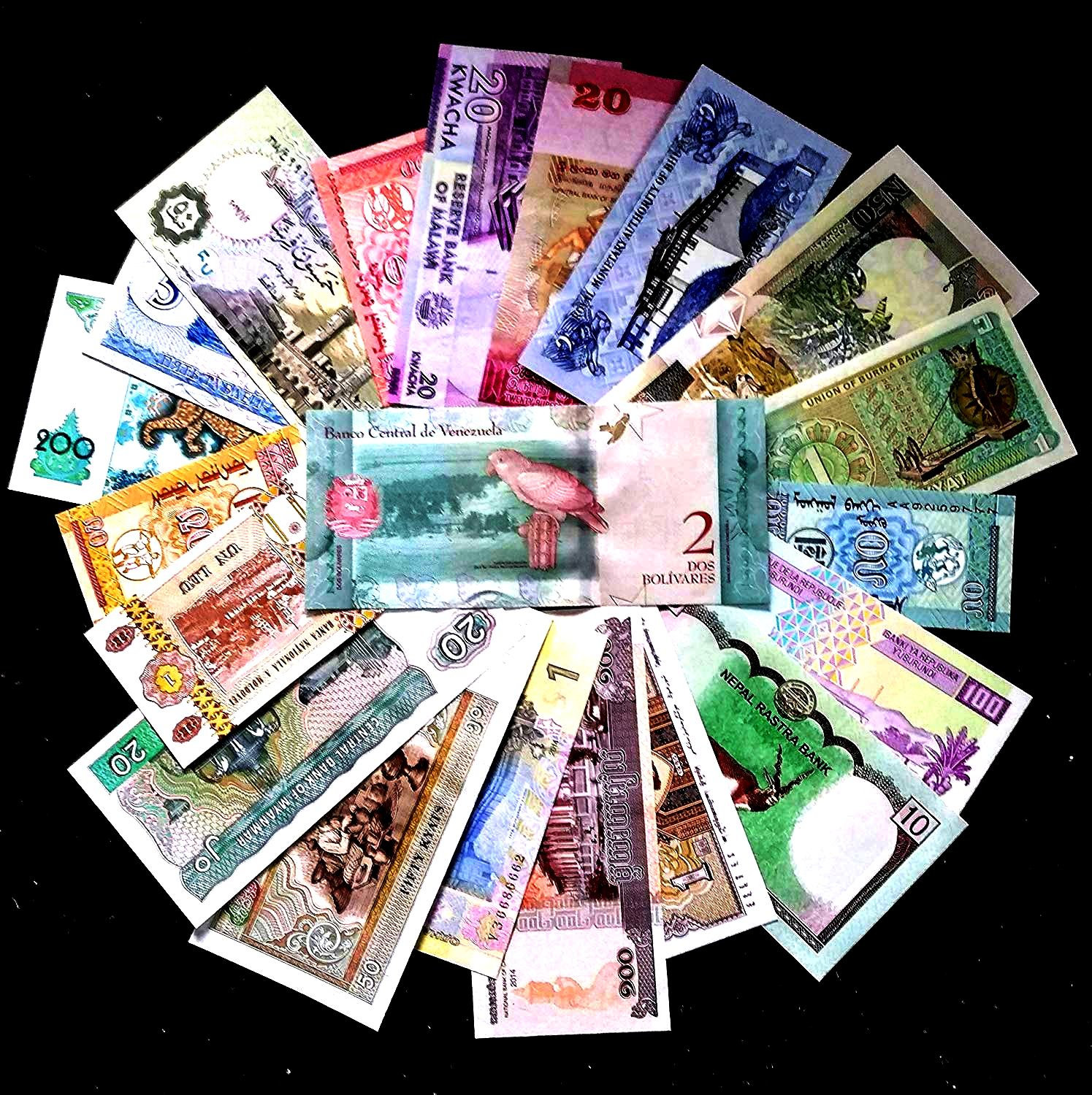 2137 Lotto Di 50 Banconote Mondiali - Anni, Nominali E - Foto 4