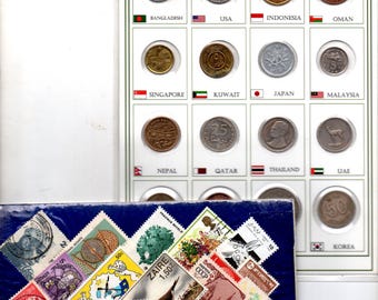 大型外国コイン：世界の通貨コレクション（29～35 mm） - Etsy 日本