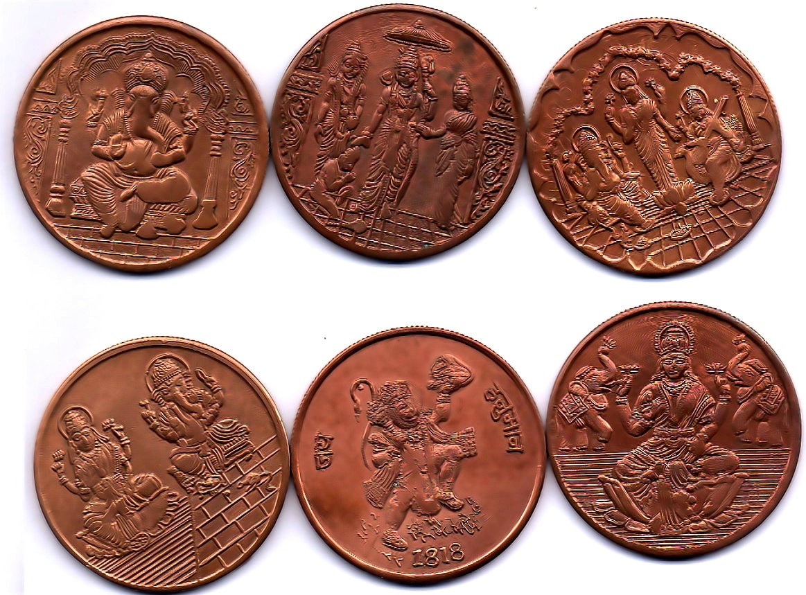 ※1点物『古の符術：アンモライトステイヴ』ナブロカルスタフィールと聖アンナコイン Anna indian coin - Etsy 日本