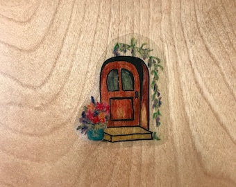 Blossoms and Blessings Enchanted Doorway Insightful Meadows Unity Stamps Pinescape Sheena