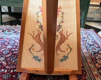 Dog Harp Decals: Canine Guardians, Handprinted Vinyl