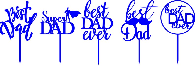 Free Free 90 Happy Father&#039;s Day Cake Topper Svg SVG PNG EPS DXF File