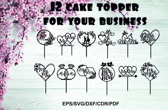 Free Free 147 Wedding Cake Topper Svg SVG PNG EPS DXF File
