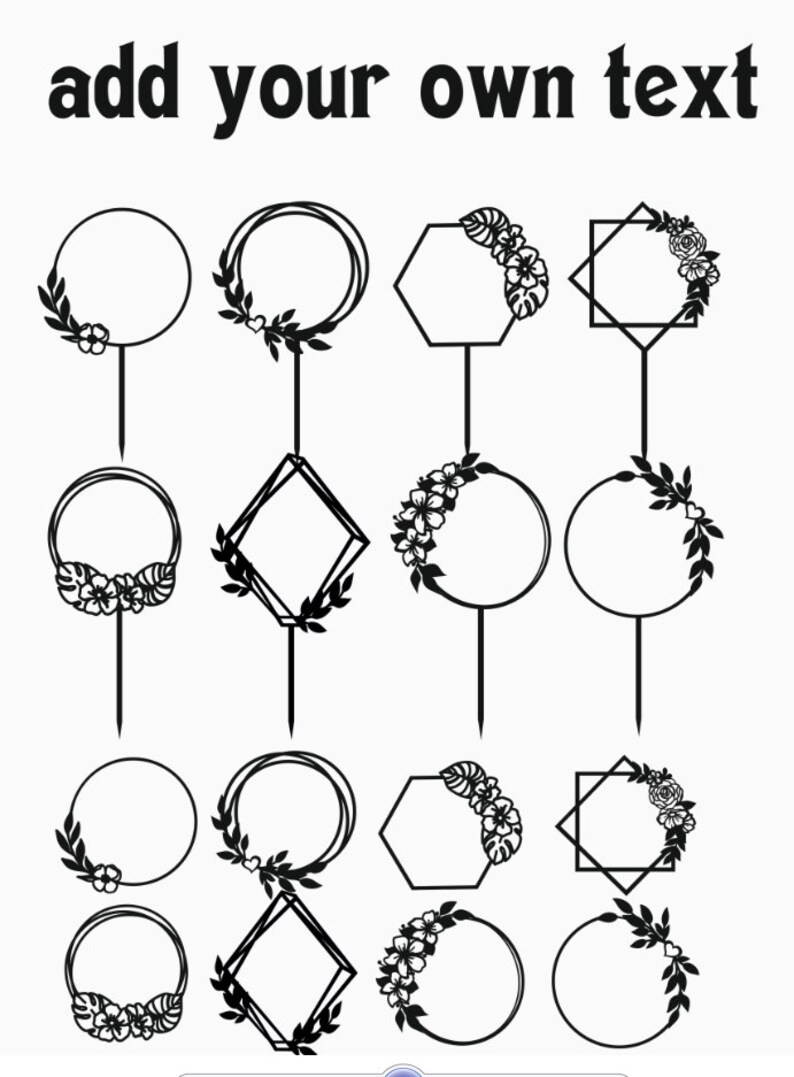 Download Cake Topper Laser Cut Cake Topper Svg Wedding Cake Topper Svg Birthday Svg Cake Topper Pattern Happy Birthday Svg Cake Topper Blueprints Patterns Kits How To Lifepharmafze Com
