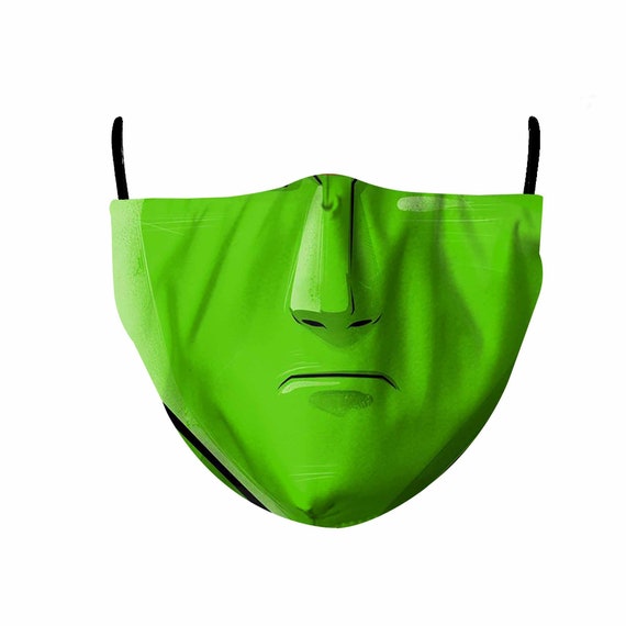 Anime Dragon Ball Z Piccolo Jr Face Mask Filter Pocket Etsy