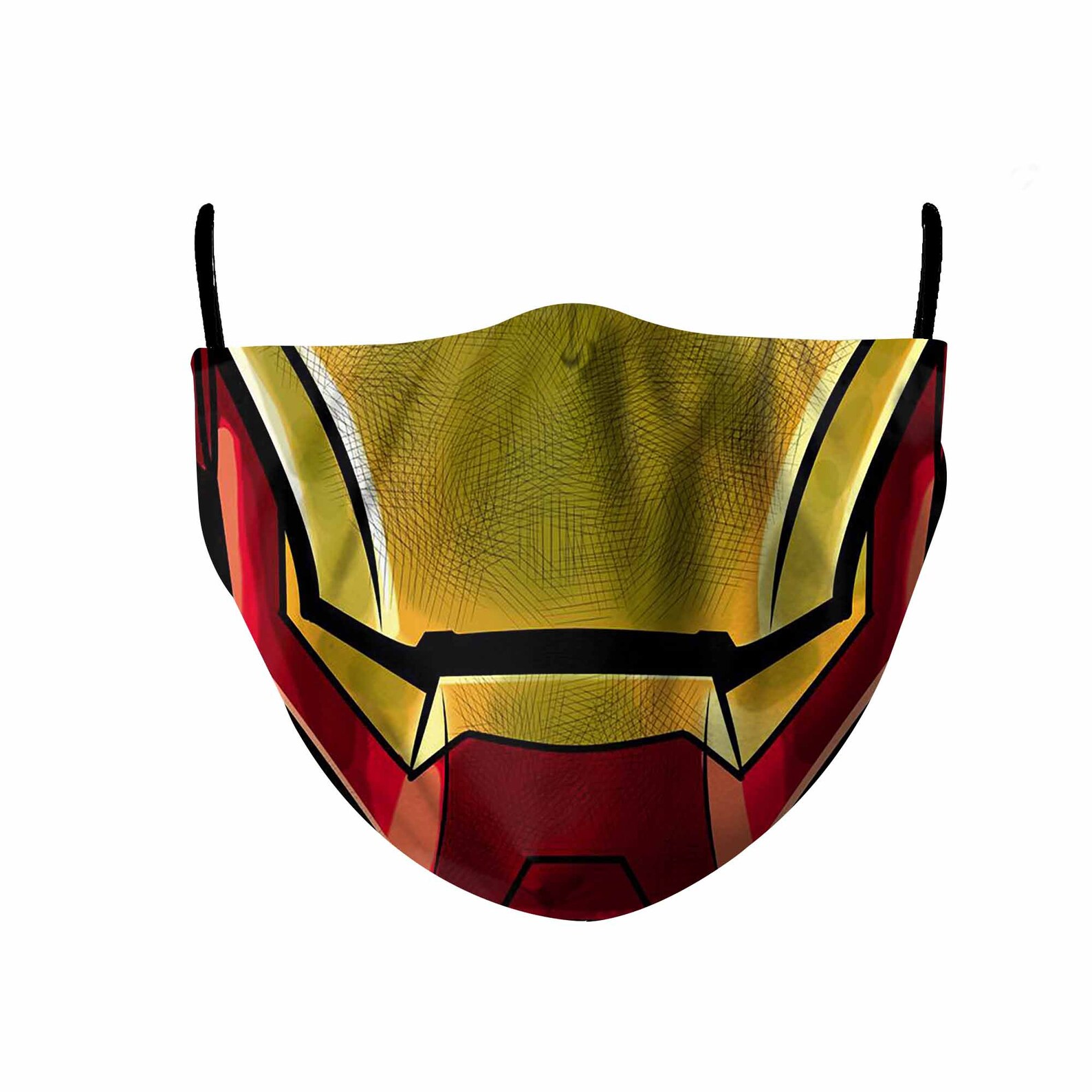 Avengers Iron Man Face Mask Filter Pocket and FREE Mask Etsy