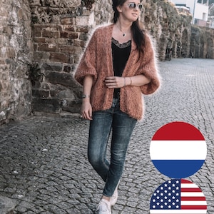 Knitting Pattern - The Sophia Cardigan - Oversized Cardigan - Bernadette Cardigan - Oversized Knit - MissMurphy.nl