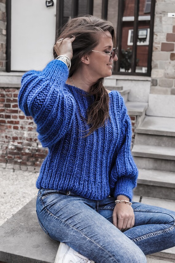 Breipatroon Nederlands Oversized Trui Nettie Sweater | Etsy Breipatroon Nederlands Oversized Trui Nettie Sweater | Etsy
