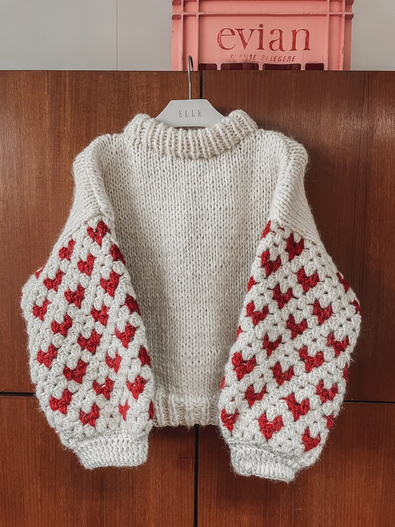 Dutch the Heart Sweater Oversized Sweater combined image 1