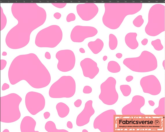Pink Cow Print 3/1.5 Ribbon – Rubyfoxsupply