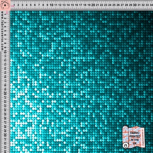 Glitter sequins printed fabric Recycled Spandex 4 way stretch fabric printed in the UK ECO Friendly & certified Recycled Fabric