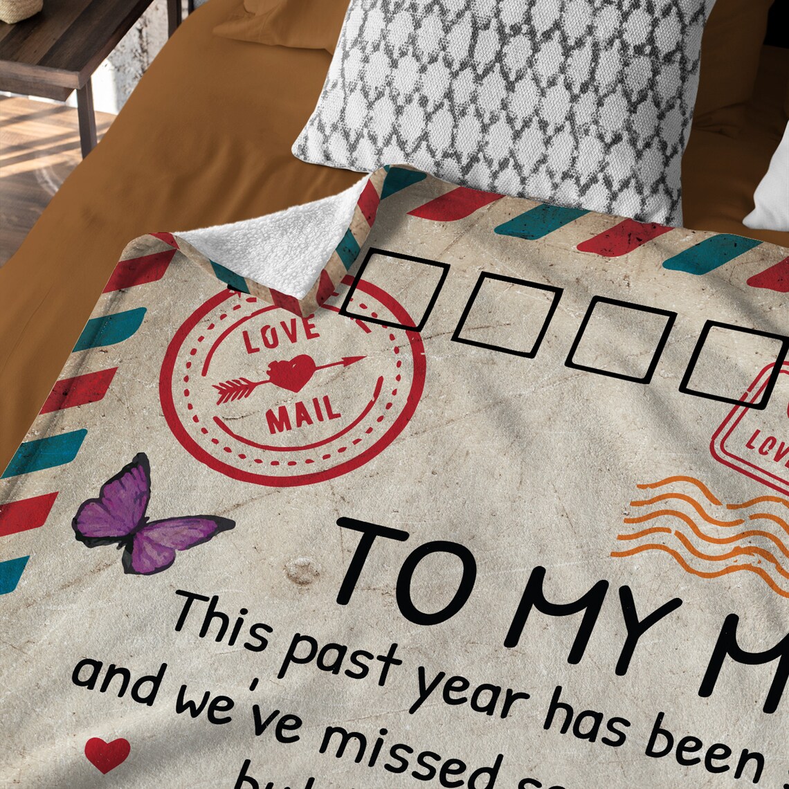 Personalized A Little Hug BlanketMom Blanket Etsy