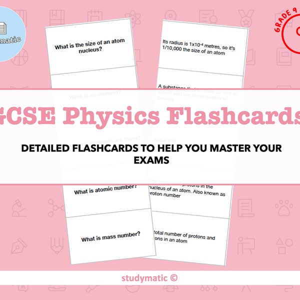 GCSE Physics Flashcards