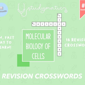 Molecular Biology of Cells REVISION CROSSWORDS | Med School Notes | Pre-Clinical Medicine | 2021
