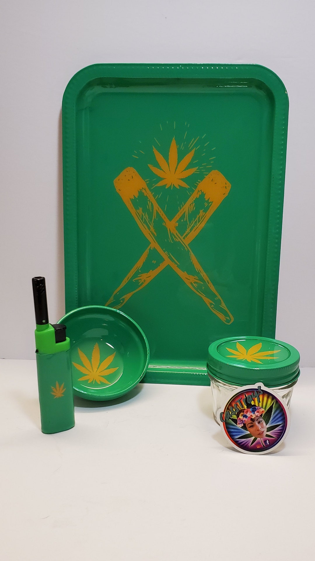 Smoking Joints Rolling Tray Set Etsy