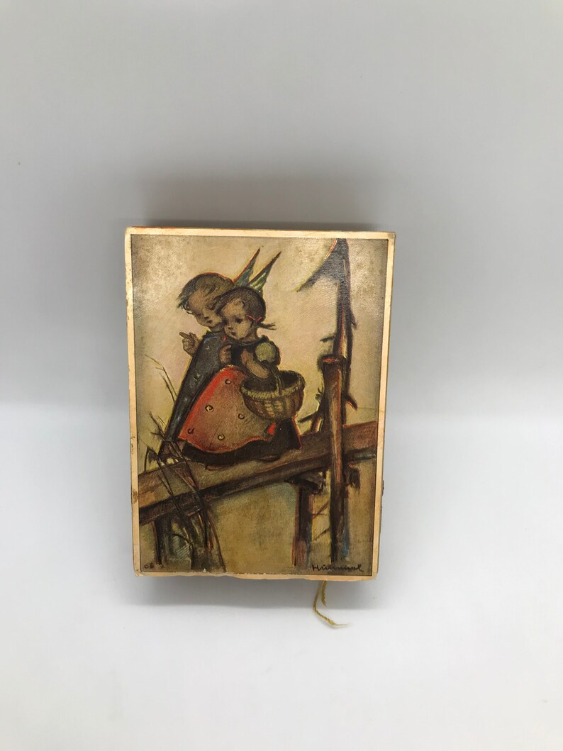 Vintage Hummel Pull String Music Box Plays Go to Sleep Little Etsy