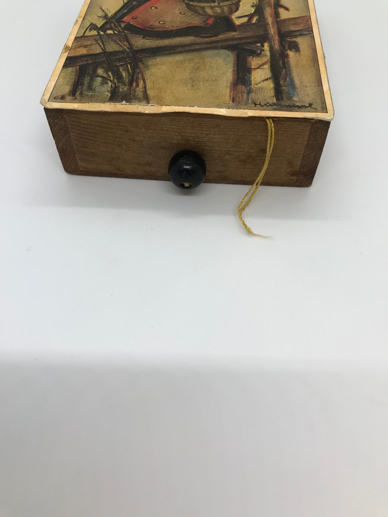 Vintage Hummel Pull String Music Box Plays Go to Sleep Little Etsy.de