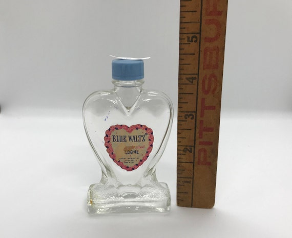 Vintage Blue Waltz Perfume Bottle - image 7