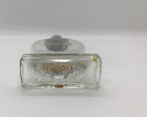 Vintage Blue Waltz Perfume Bottle - image 5