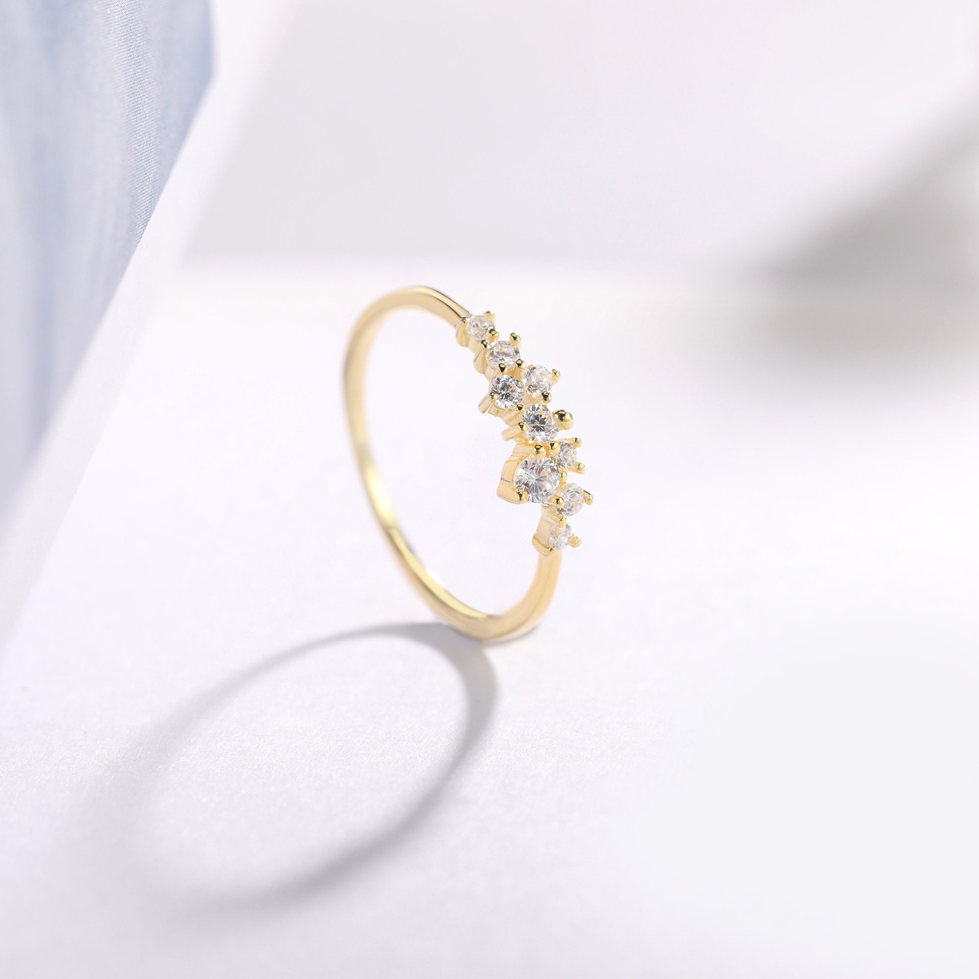 925 sterling silver promise ring for women zircon wedding ring Etsy